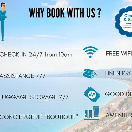 Nestor&jeeves - Orange - - Near Sea Апартаменты Ницца